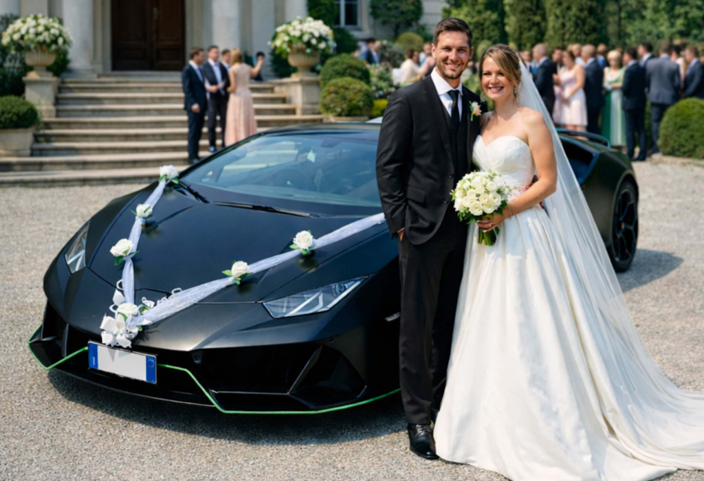 Noleggio auto di lusso per matrimoni