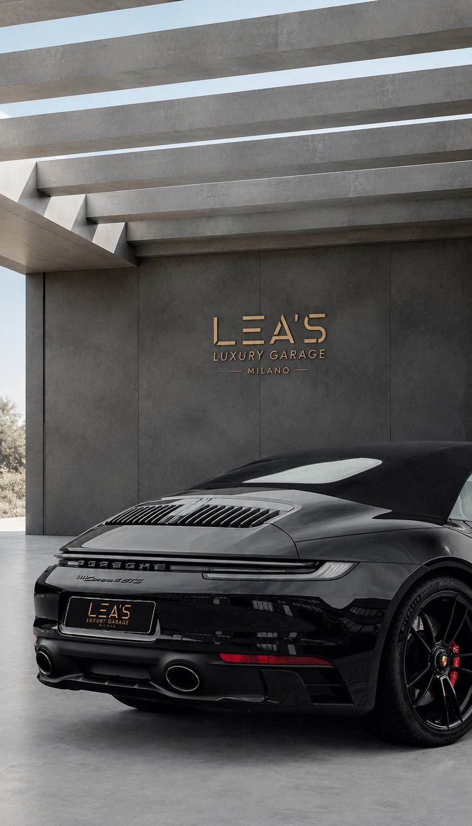Noleggio Porsche 911 Carrera 4 GTS Cabrio a Milano, LEA’S Luxury Garage
